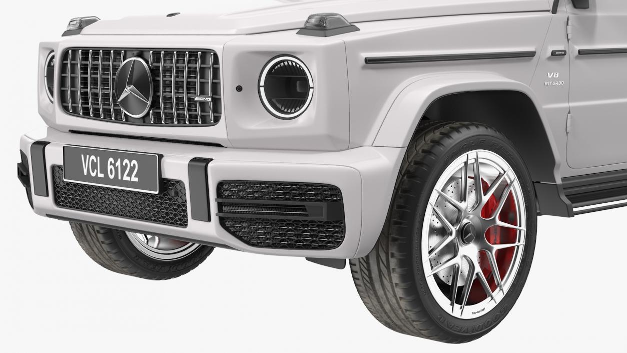 3D model Mercedes-Benz G63 AMG SUV