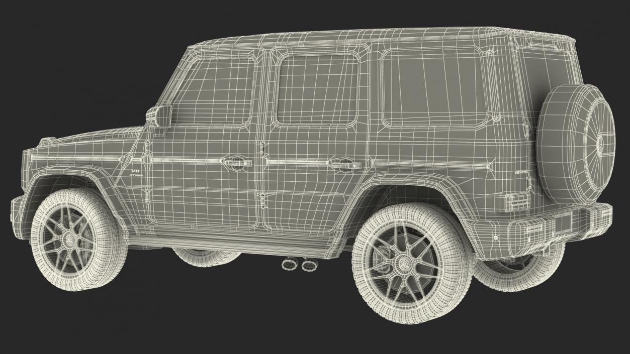 3D model Mercedes-Benz G63 AMG SUV