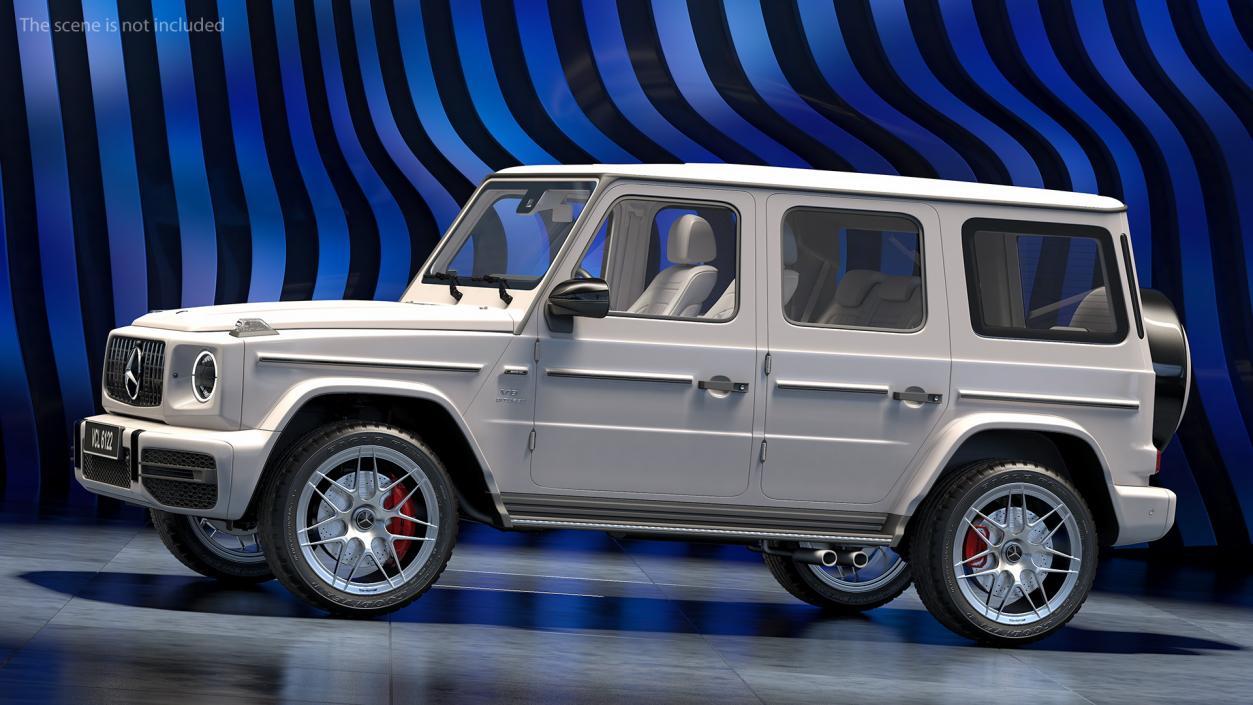 3D model Mercedes-Benz G63 AMG SUV