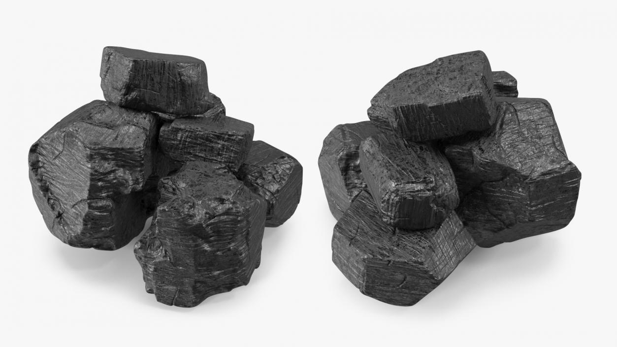 3D model Anthracite Coal Pile