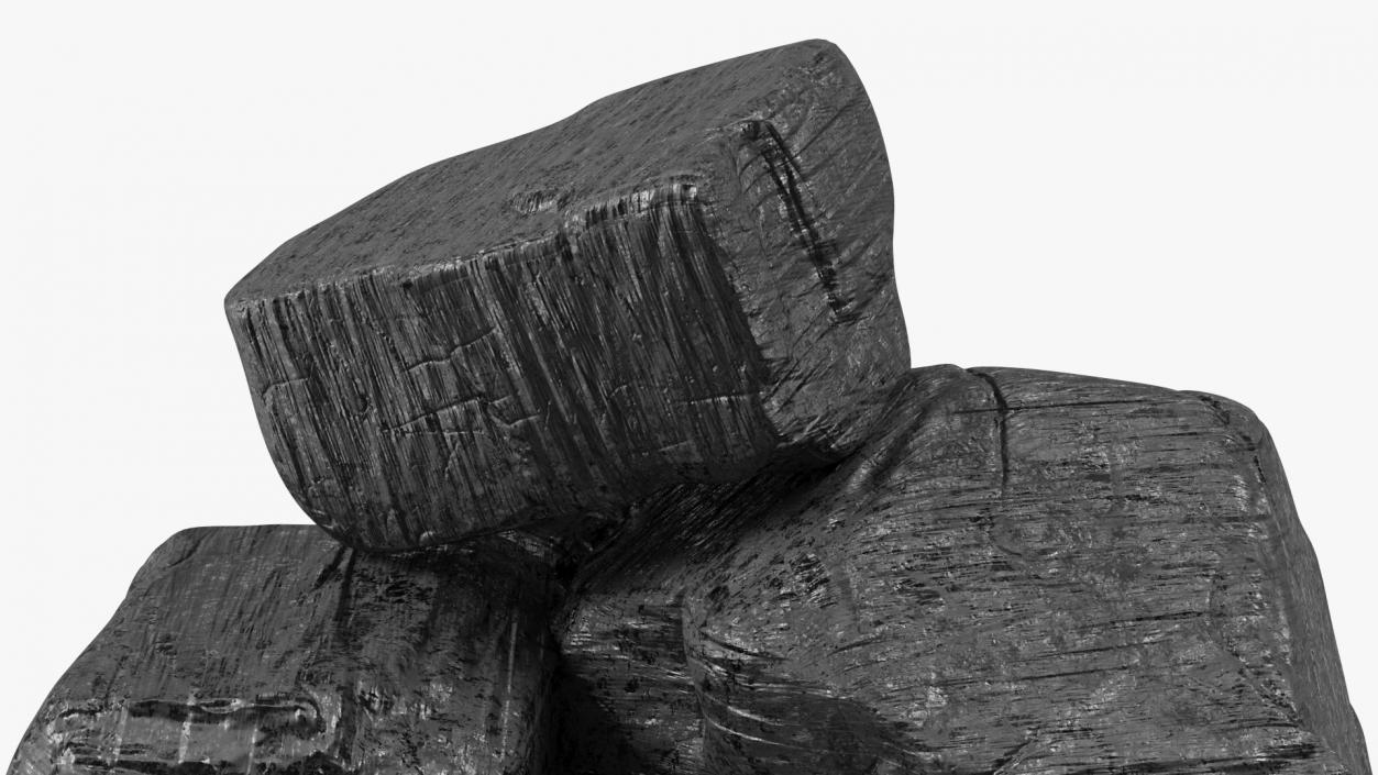 3D model Anthracite Coal Pile