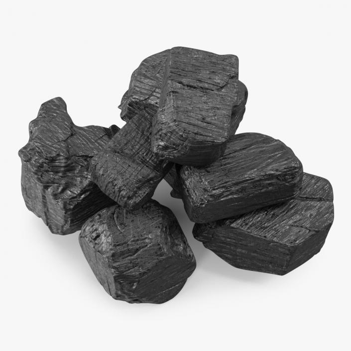 3D model Anthracite Coal Pile