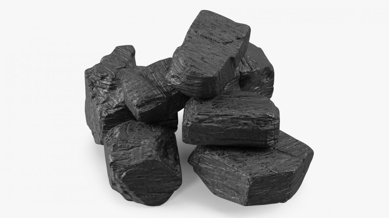 3D model Anthracite Coal Pile