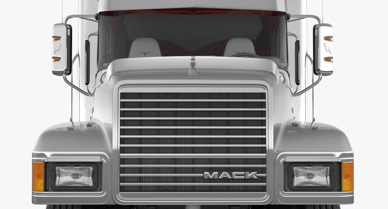 Mack CHU613 Truck Rigged 3D model