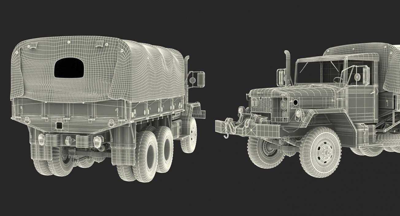 Military Cargo Vehicles Collection 3D model