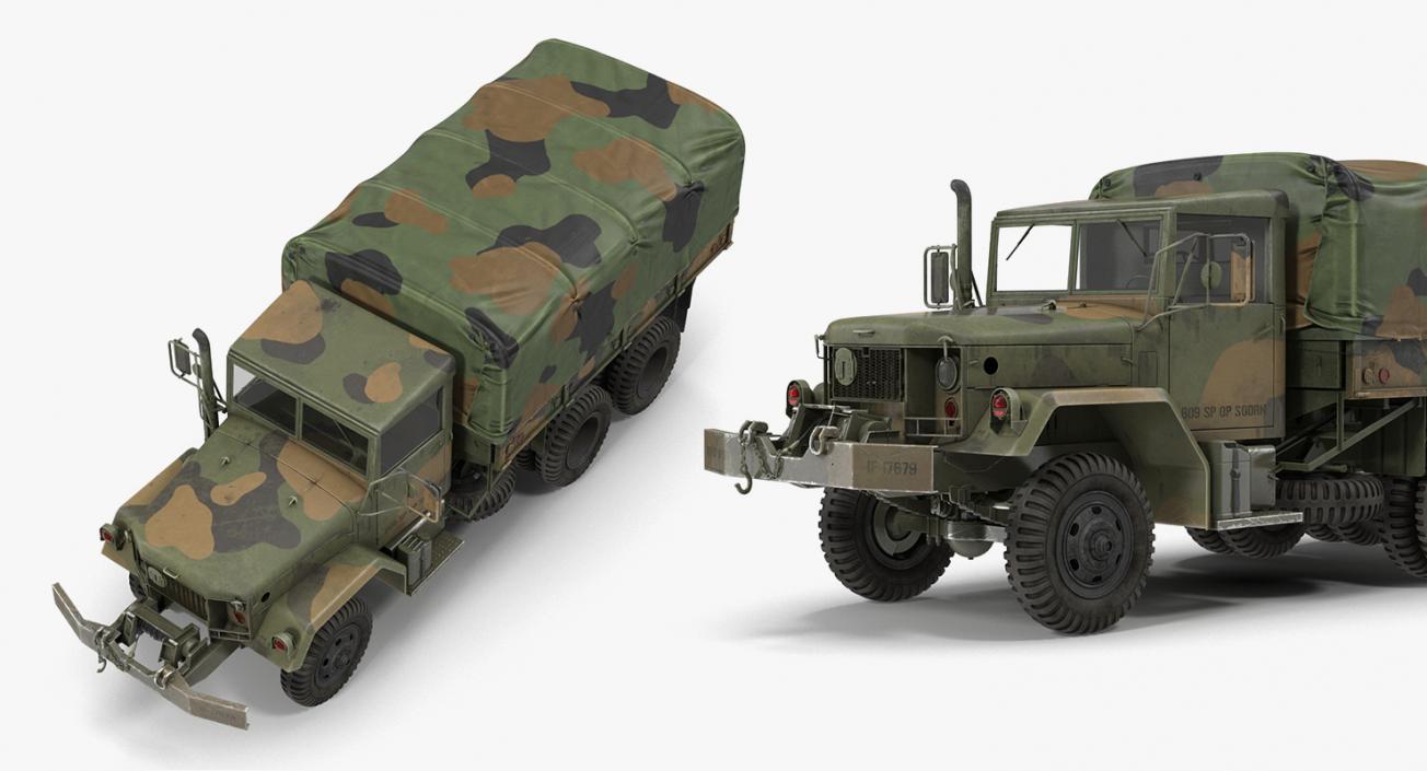 Military Cargo Vehicles Collection 3D model