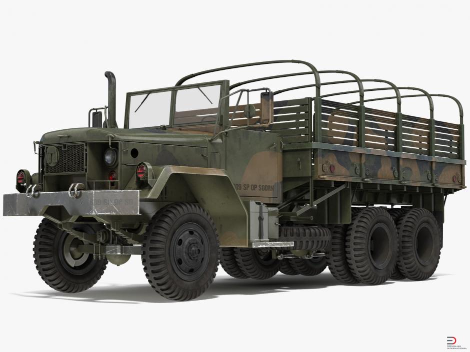 Military Cargo Vehicles Collection 3D model