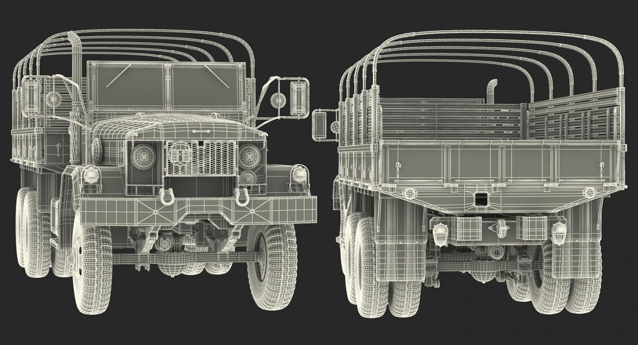 Military Cargo Vehicles Collection 3D model