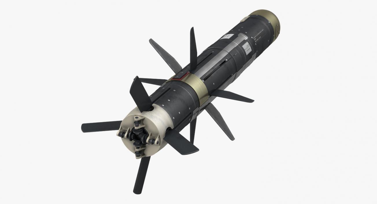 3D Millitary Missiles and Rockets Collection 7 model