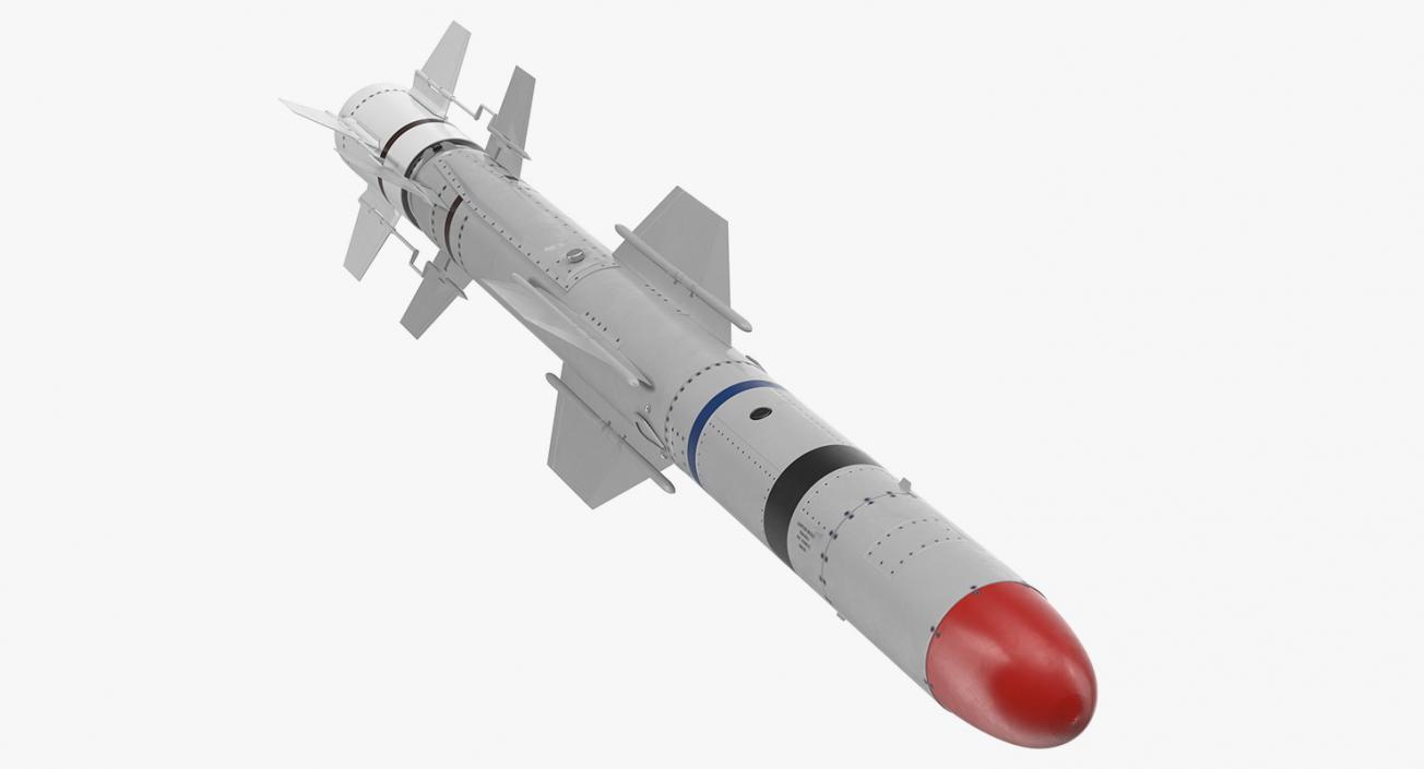 3D Millitary Missiles and Rockets Collection 7 model