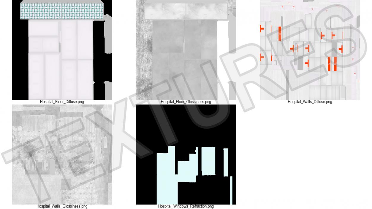 3D Mobile Modular Container Clinic 2 model