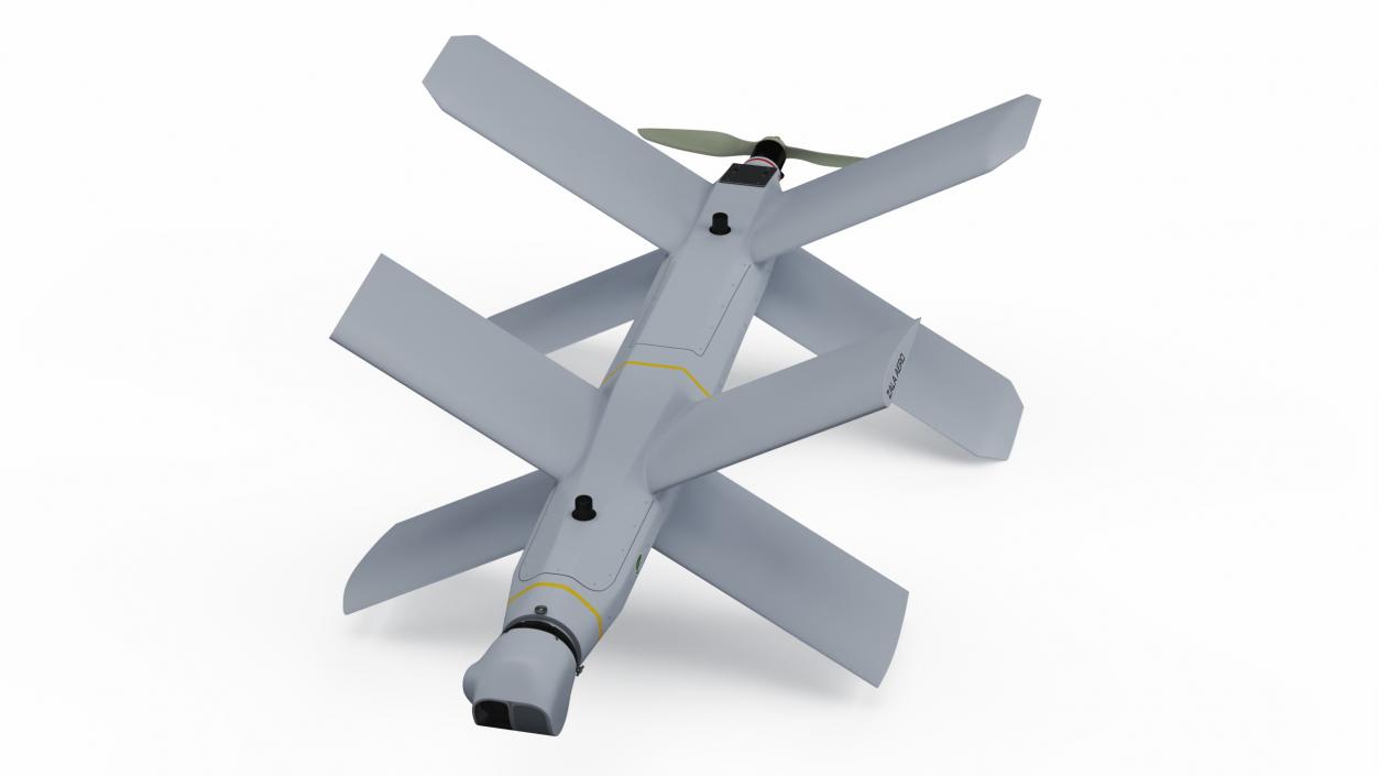 3D ZALA LANCET Kamikaze Attack Drone model