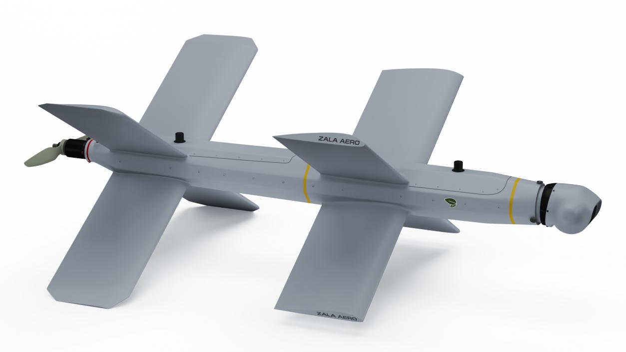 3D ZALA LANCET Kamikaze Attack Drone model