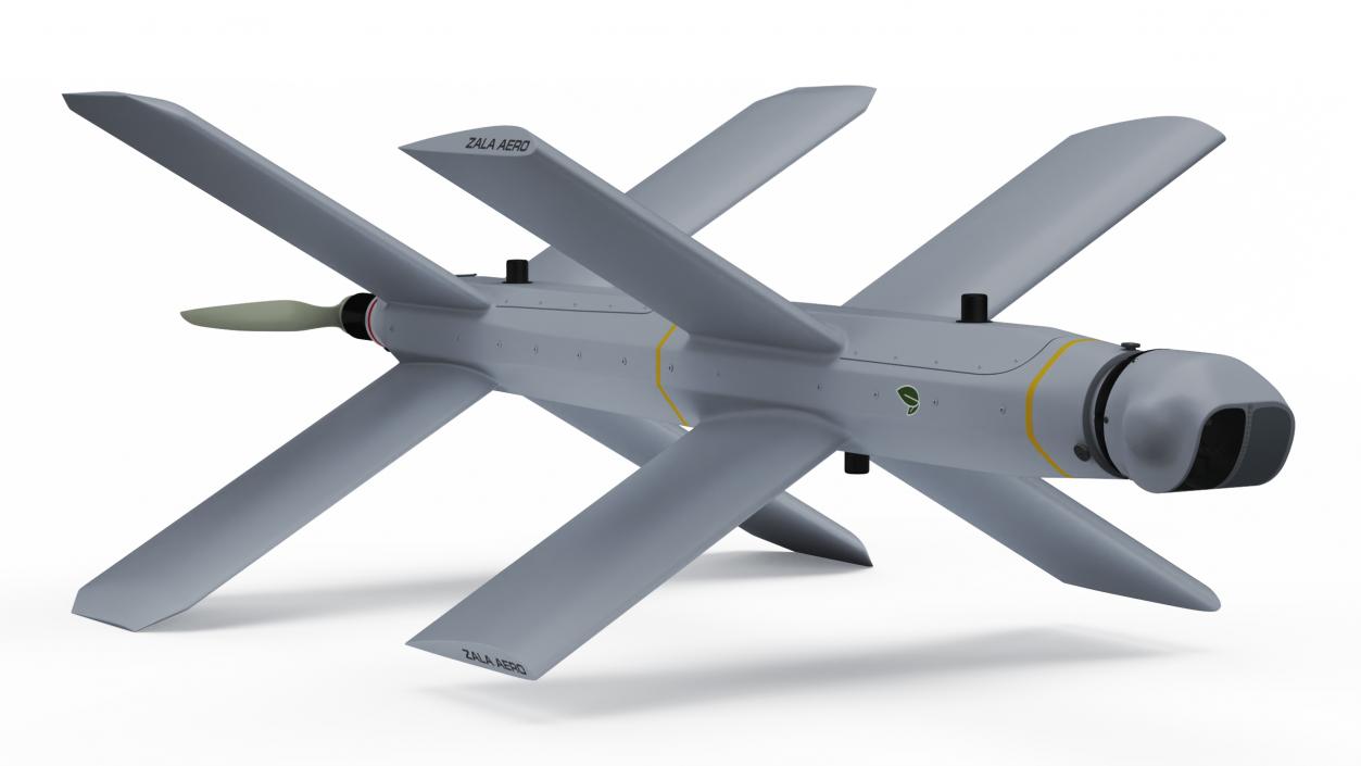 3D ZALA LANCET Kamikaze Attack Drone model