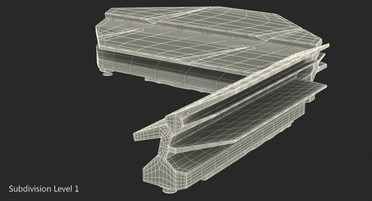 Motherboard Power Radiators 3D