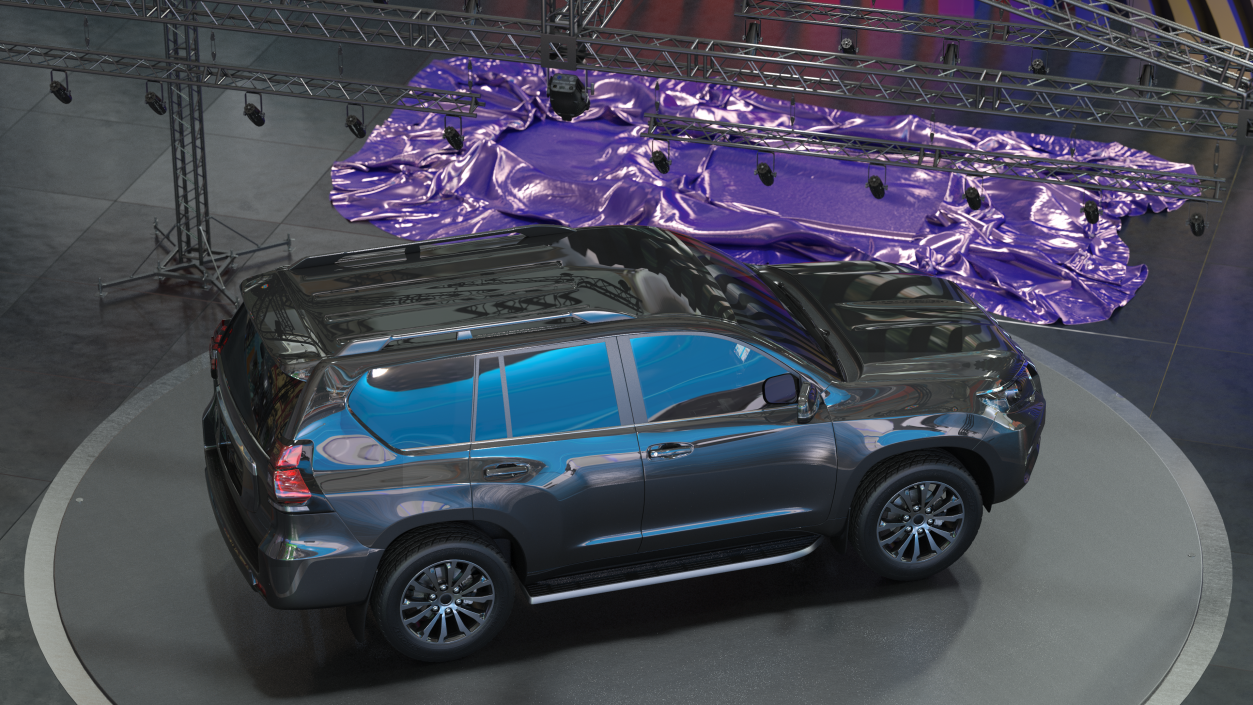 3D SUV Car Cover model