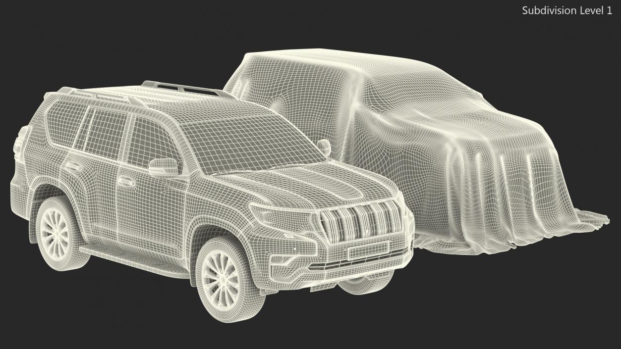 3D SUV Car Cover model