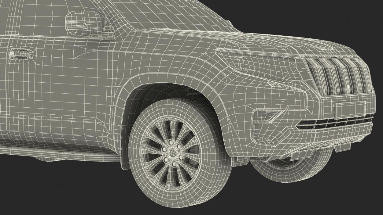 3D SUV Car Cover model