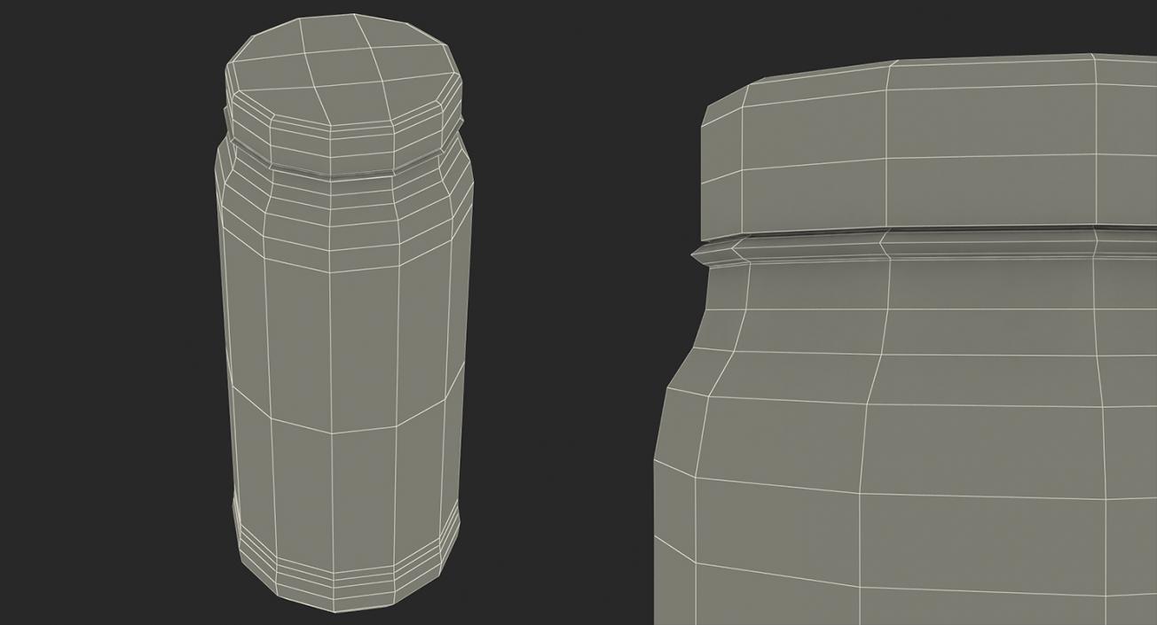 Glass Bottles Collection 3D model