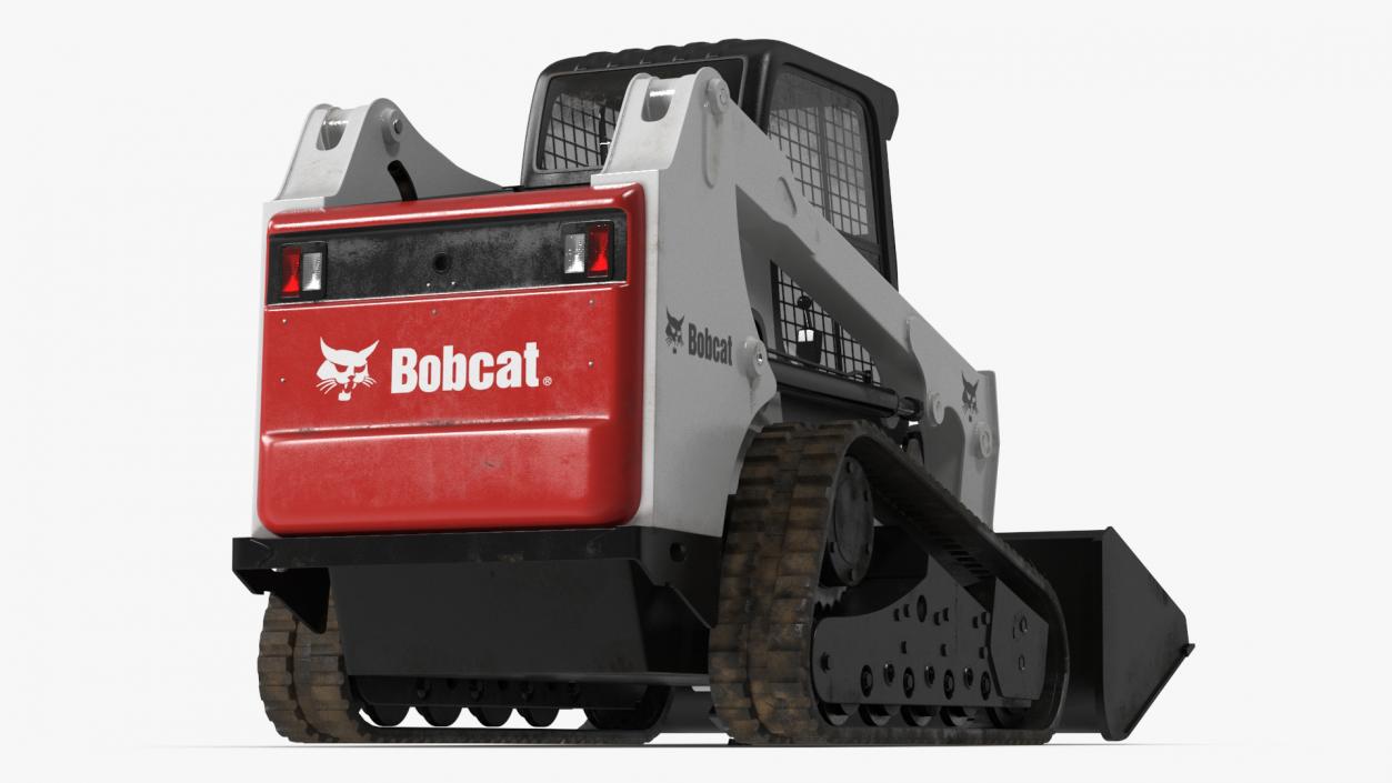 Compact Track Loader Bobcat Rigged 3D model