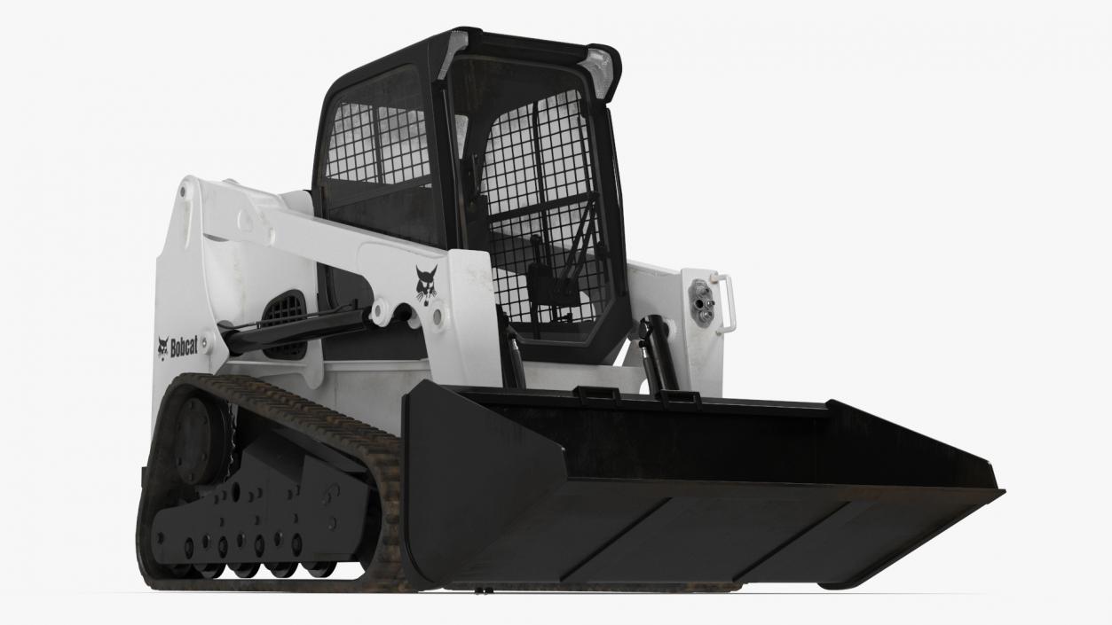 Compact Track Loader Bobcat Rigged 3D model