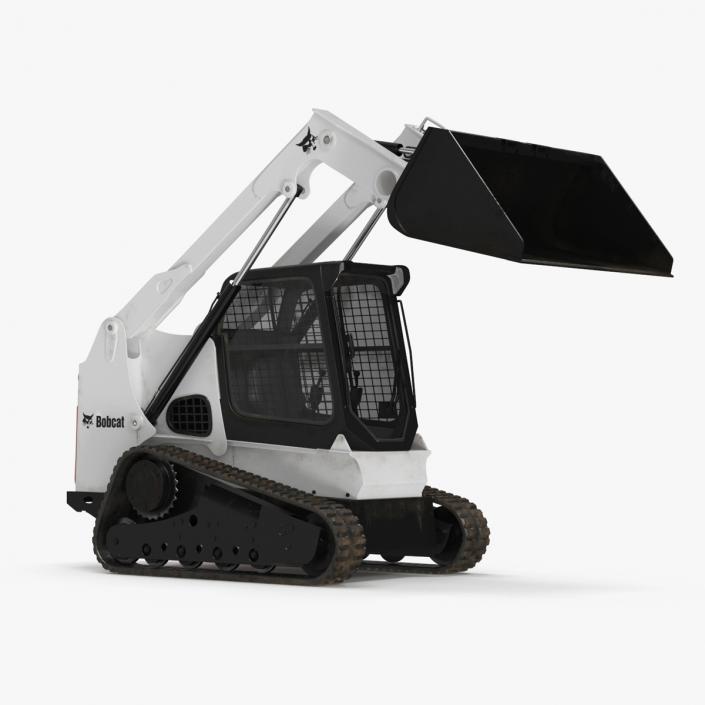 Compact Track Loader Bobcat Rigged 3D model