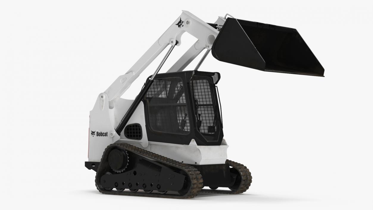 Compact Track Loader Bobcat Rigged 3D model