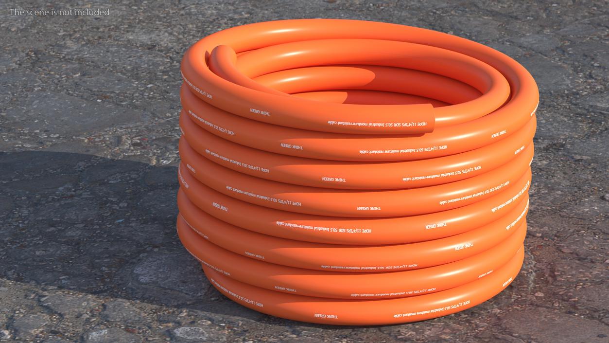 Hose Reel Pipe 3D model