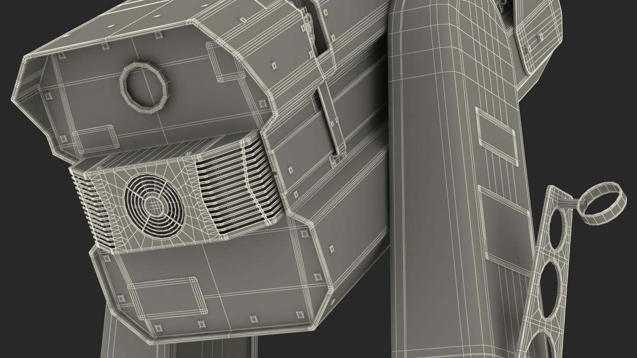 3D model Raymetrics LIDAR Scanner Visor