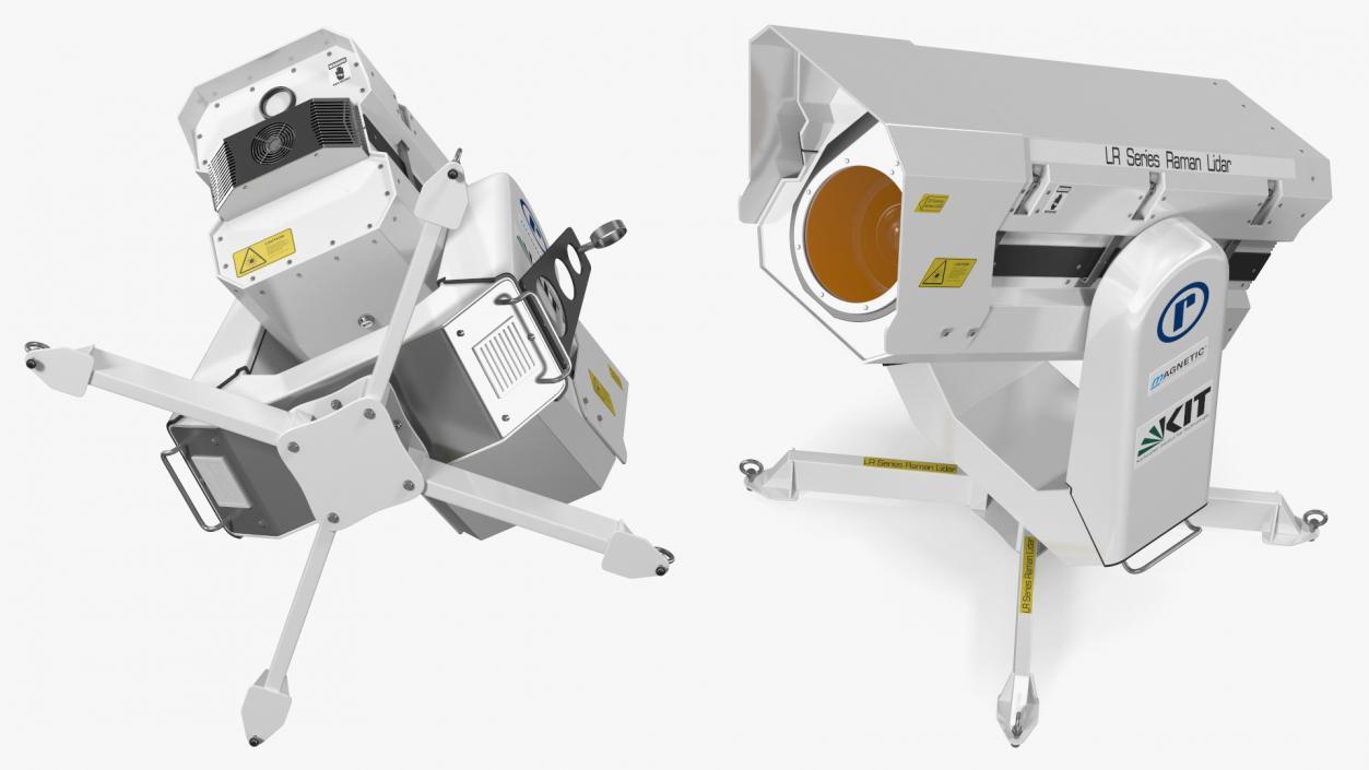 3D model Raymetrics LIDAR Scanner Visor