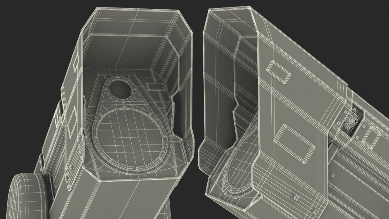 3D model Raymetrics LIDAR Scanner Visor