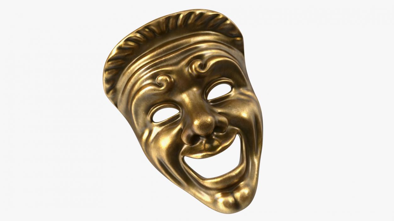 3D Comedy Mask