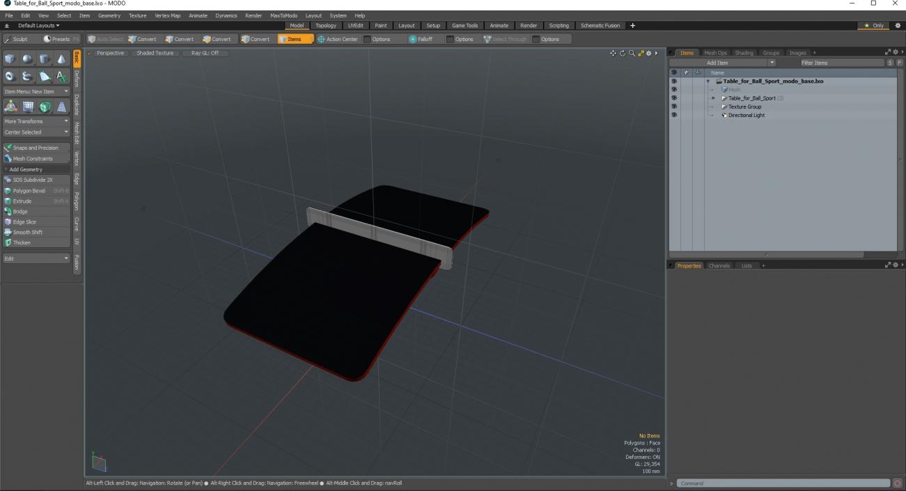 3D model Table for Ball Sport