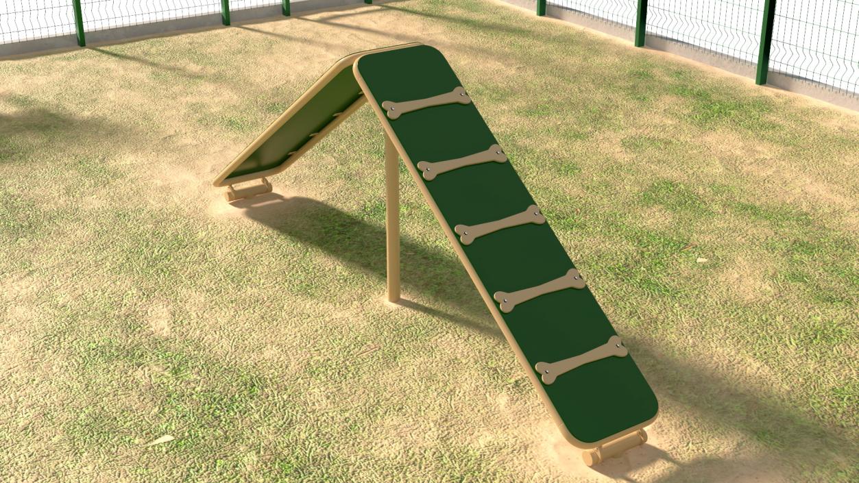 Dog Park Playground 3D model