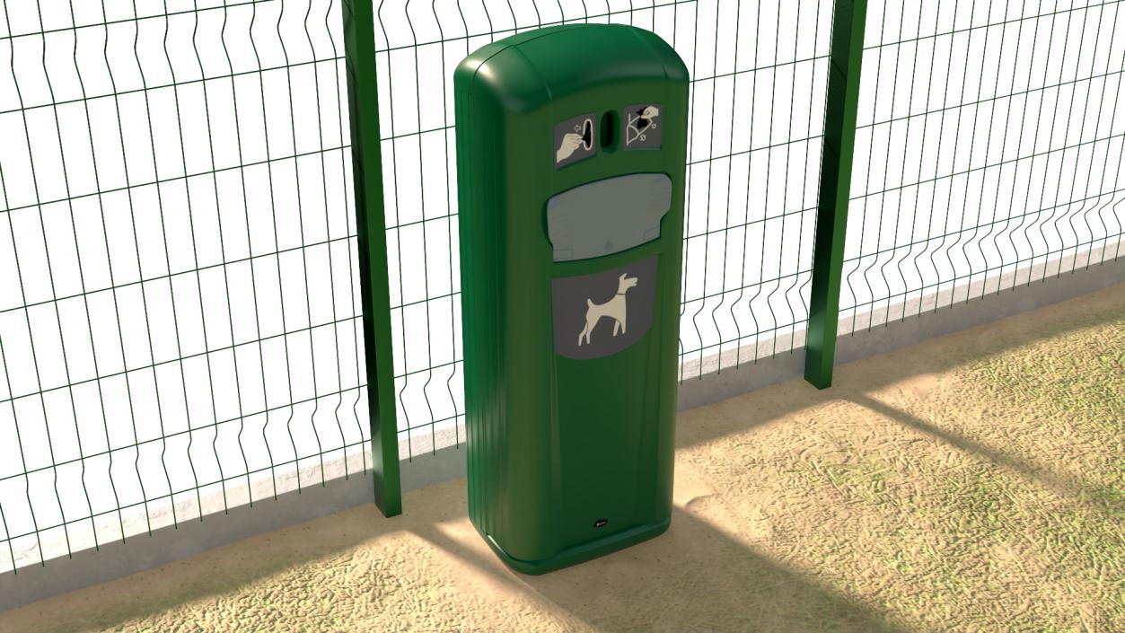 Dog Park Playground 3D model