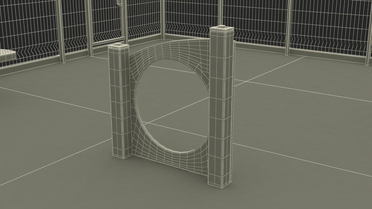 Dog Park Playground 3D model