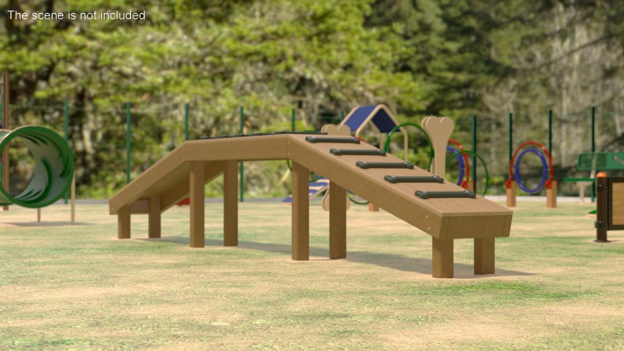 Dog Park Playground 3D model