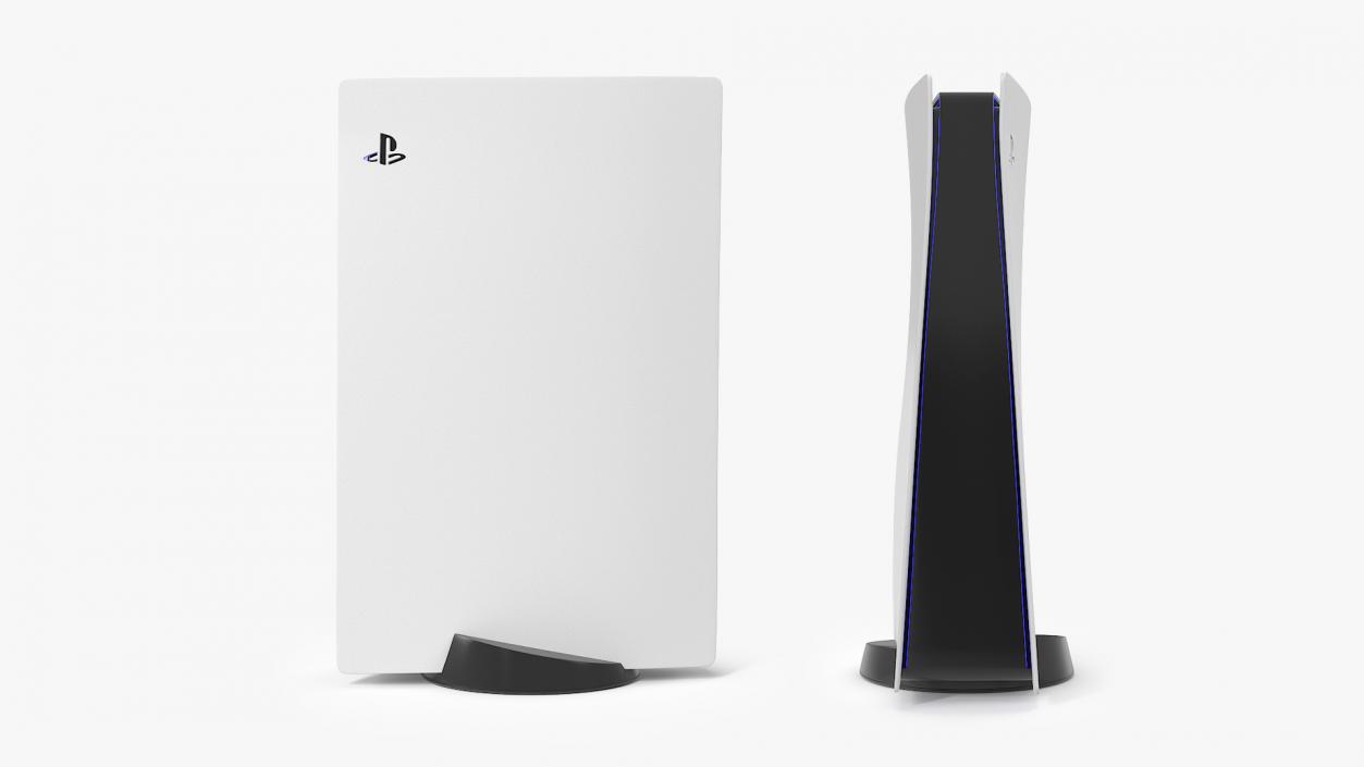 3D Sony Playstation 5 model