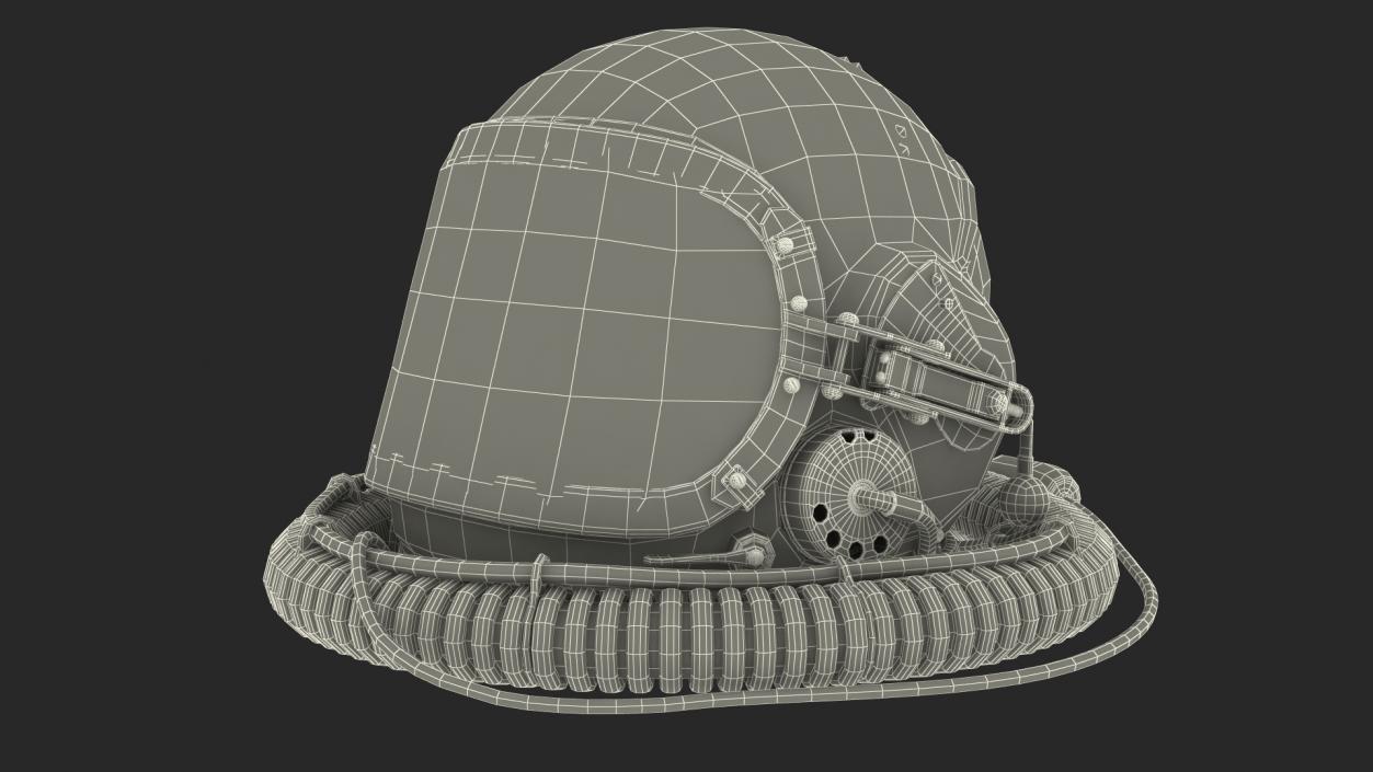 3D Pilot Hats Collection 4 model