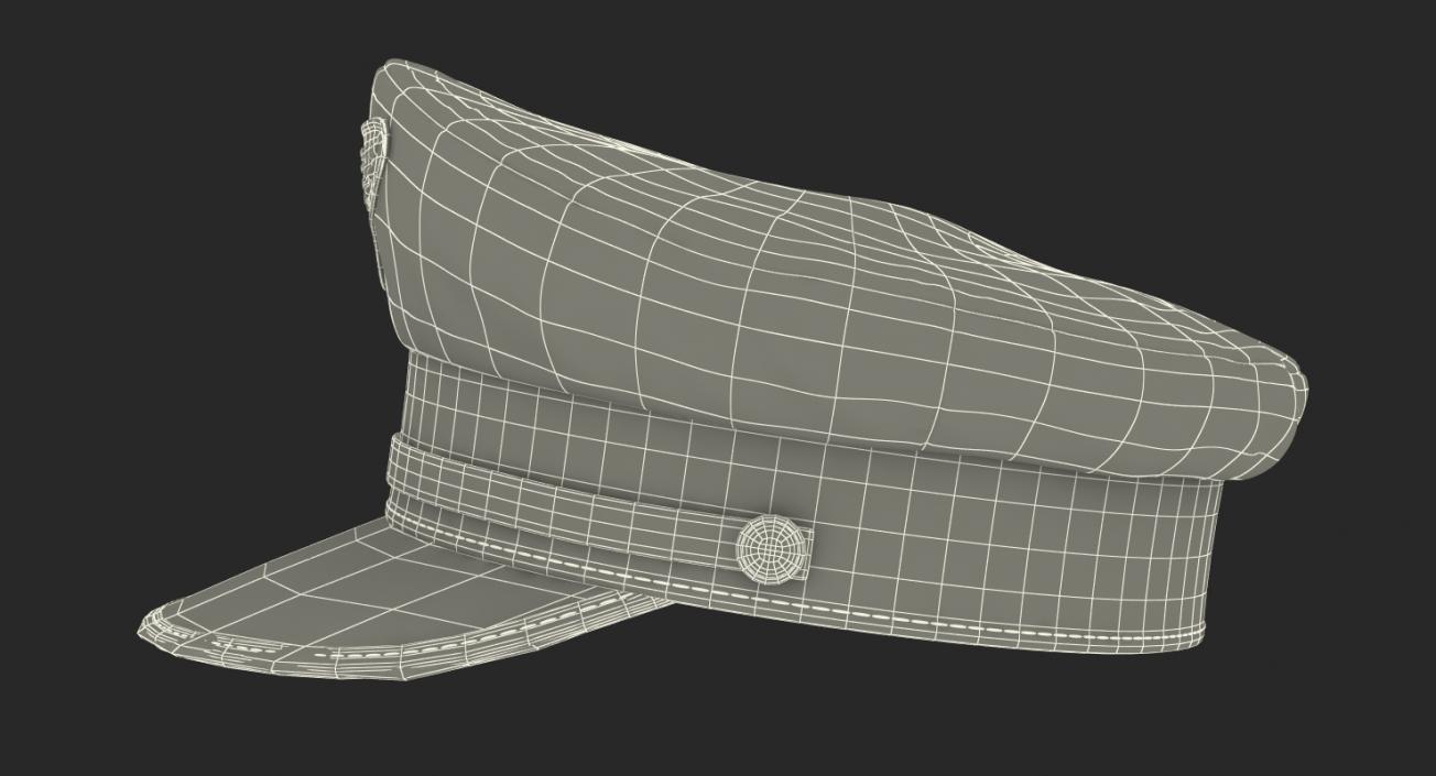 3D Pilot Hats Collection 4 model