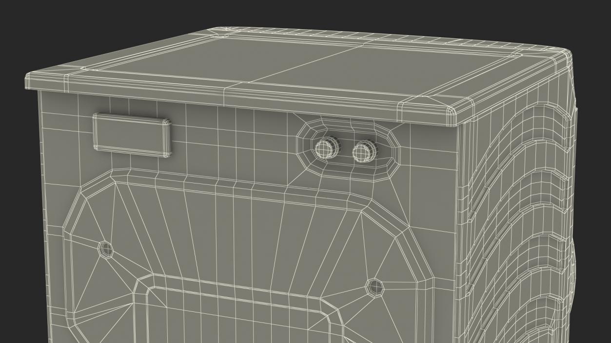 Washer Profile Grey 3D model