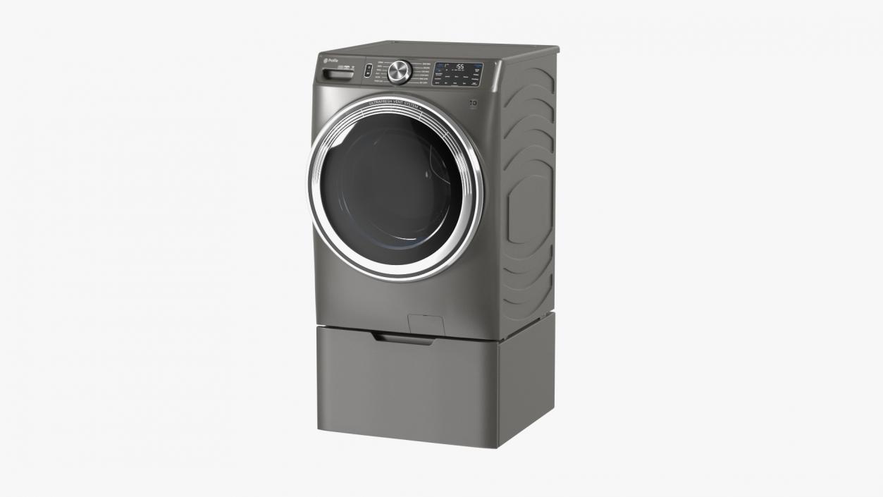 Washer Profile Grey 3D model