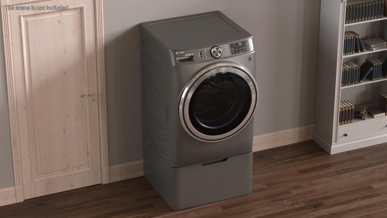 Washer Profile Grey 3D model