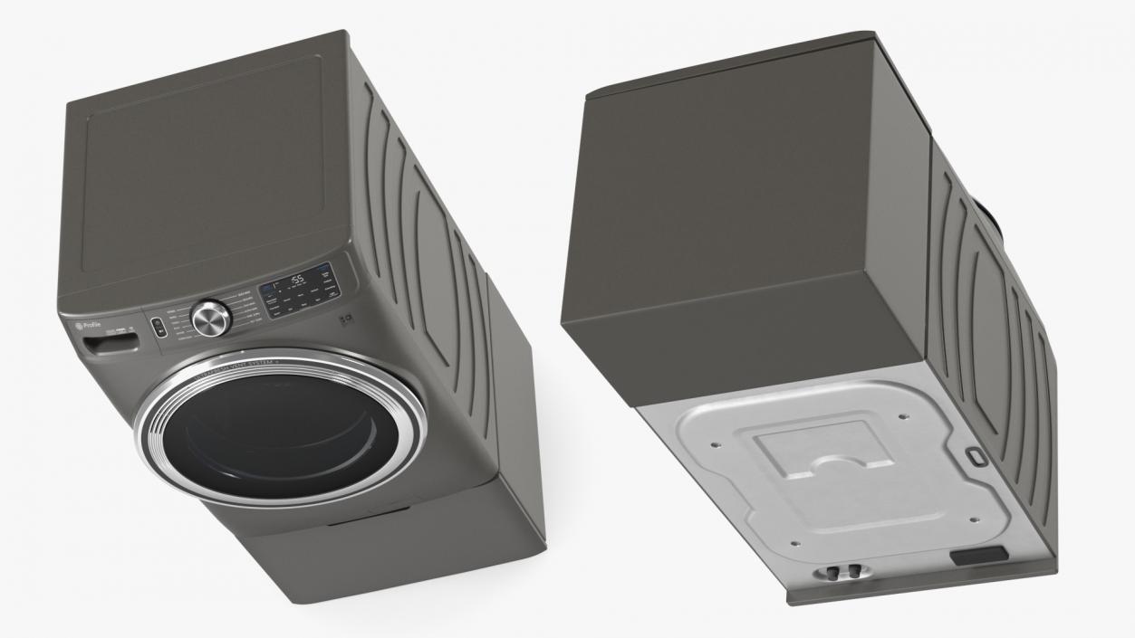 Washer Profile Grey 3D model