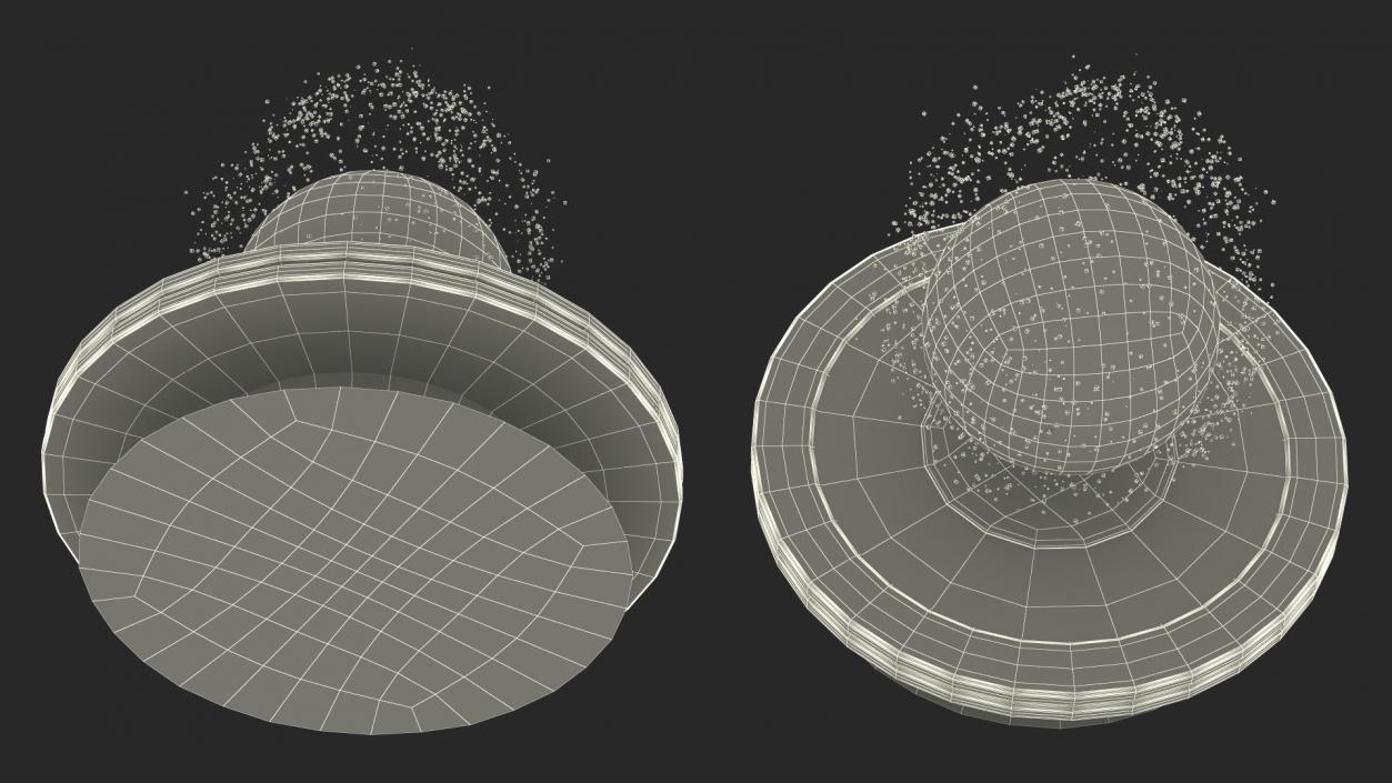 3D model Disintegrating Digital Globe on Platform