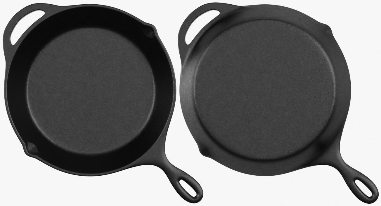 3D Skillets Collection 2