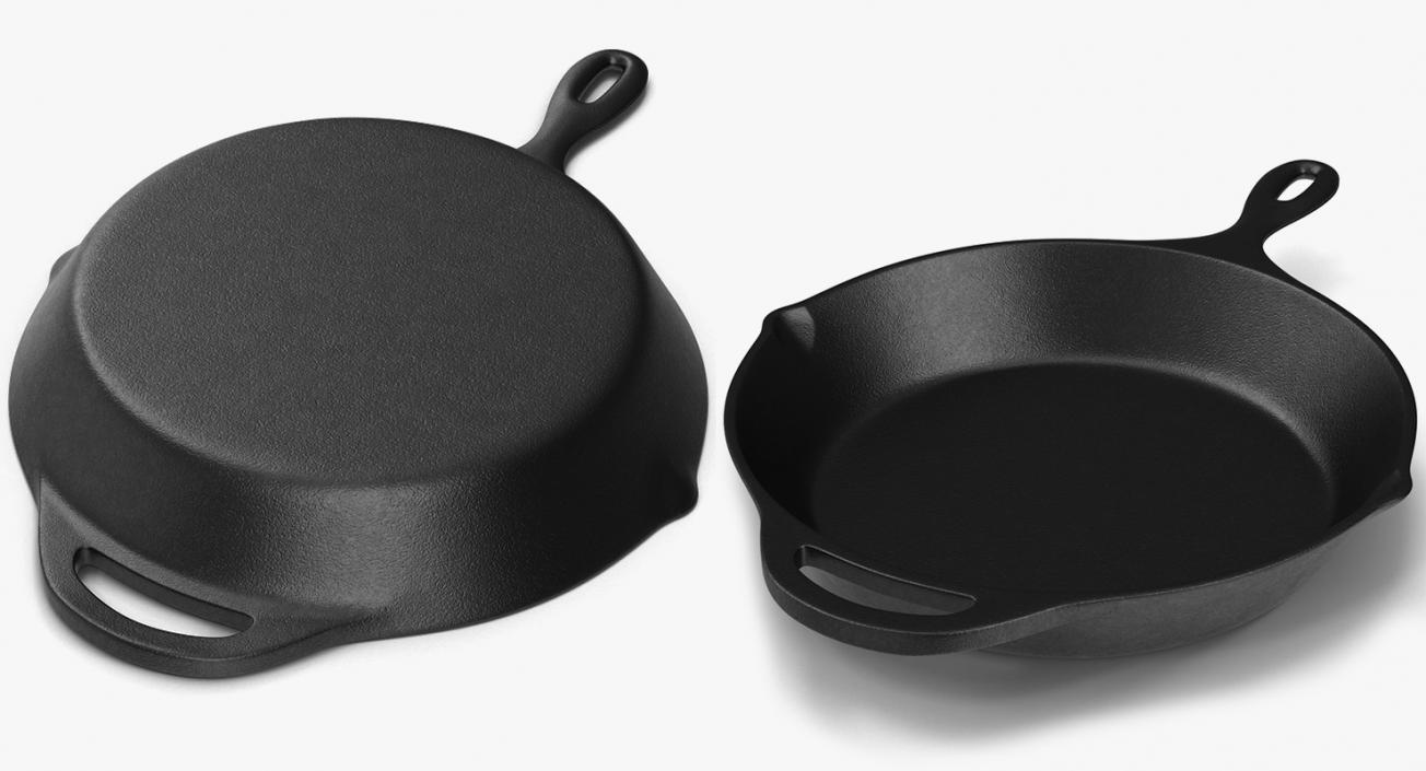 3D Skillets Collection 2