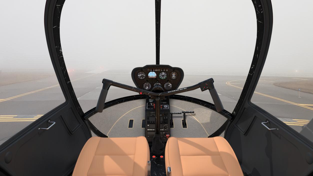 Control Stick of Helicopter 3D