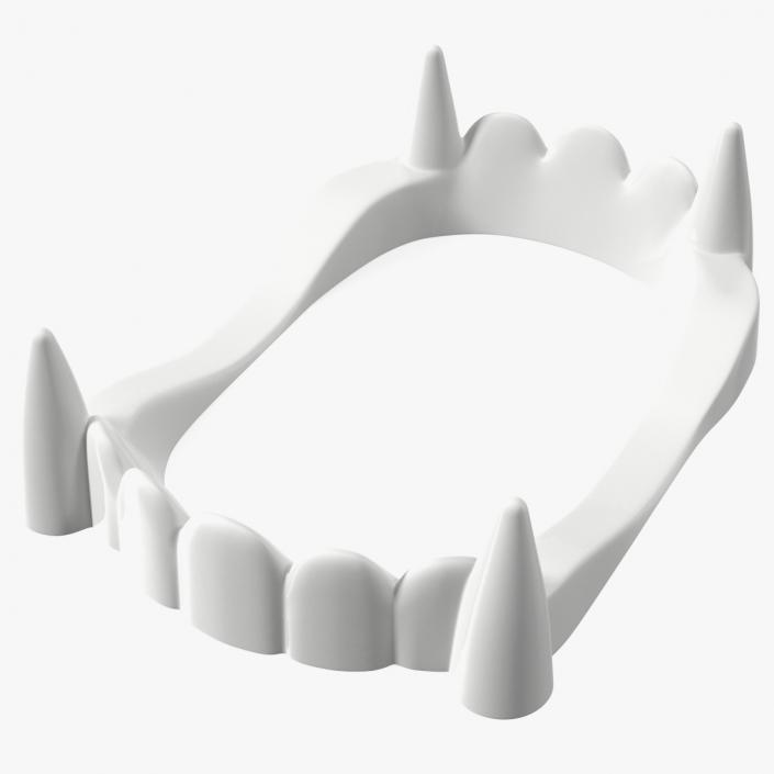 Vampire Teeth White 3D model