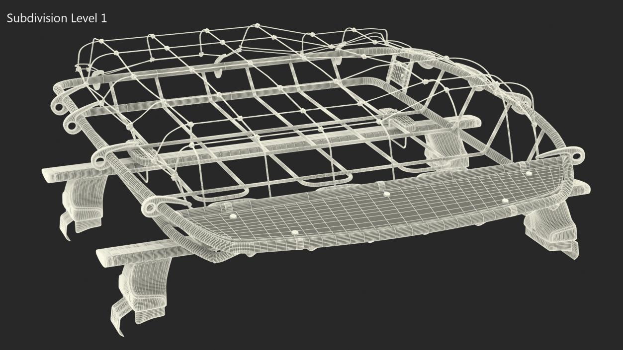 3D model Roof Basket Thule Canyon XT with Wingbar